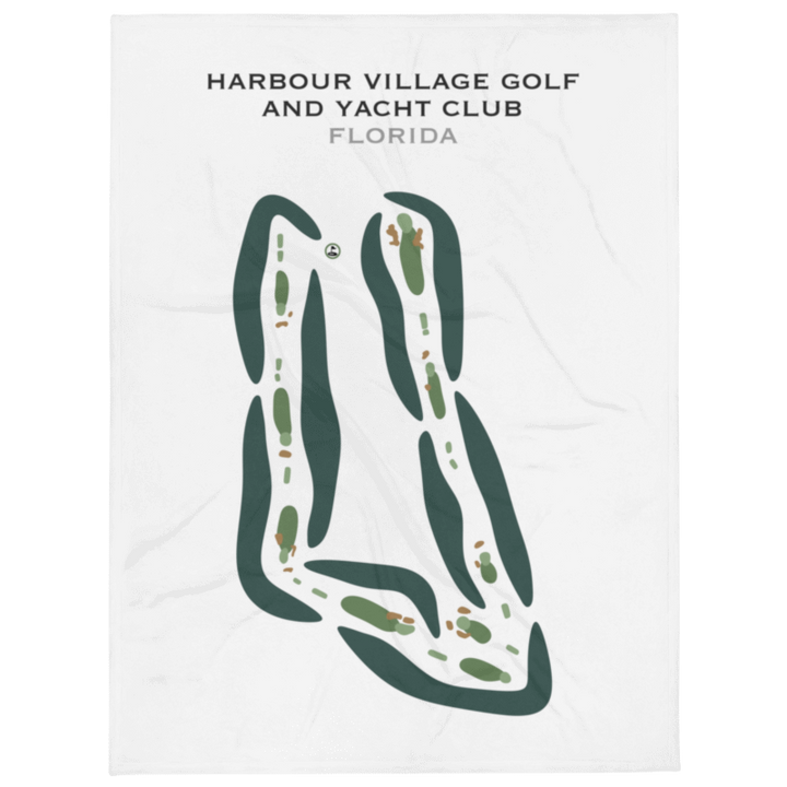 Harbour Village Golf & Yacht Club, Florida - Printed Golf Courses
