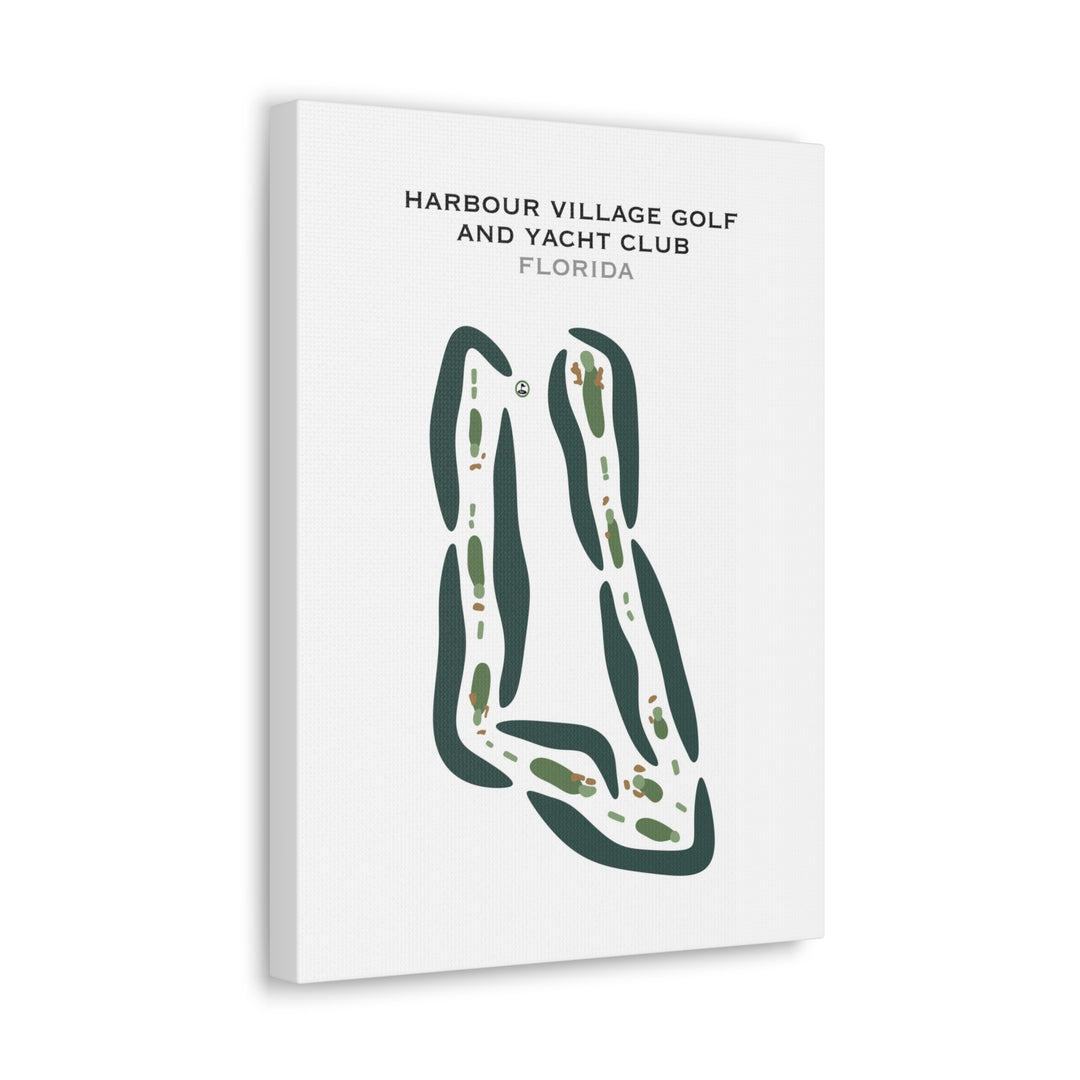 Harbour Village Golf & Yacht Club, Florida - Printed Golf Courses