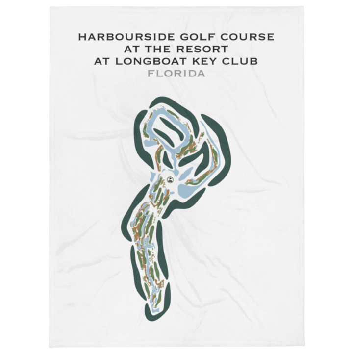 Harbourside Golf Course at The Resort at Longboat Key Club, Florida - Printed Golf Courses