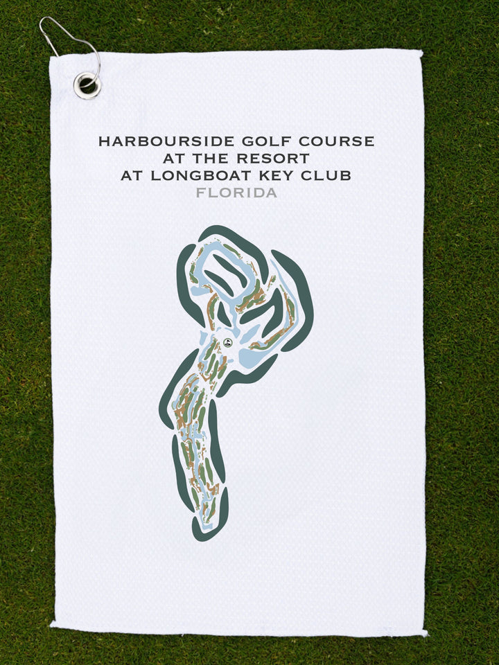 Harbourside Golf Course at The Resort at Longboat Key Club, Florida - Printed Golf Courses