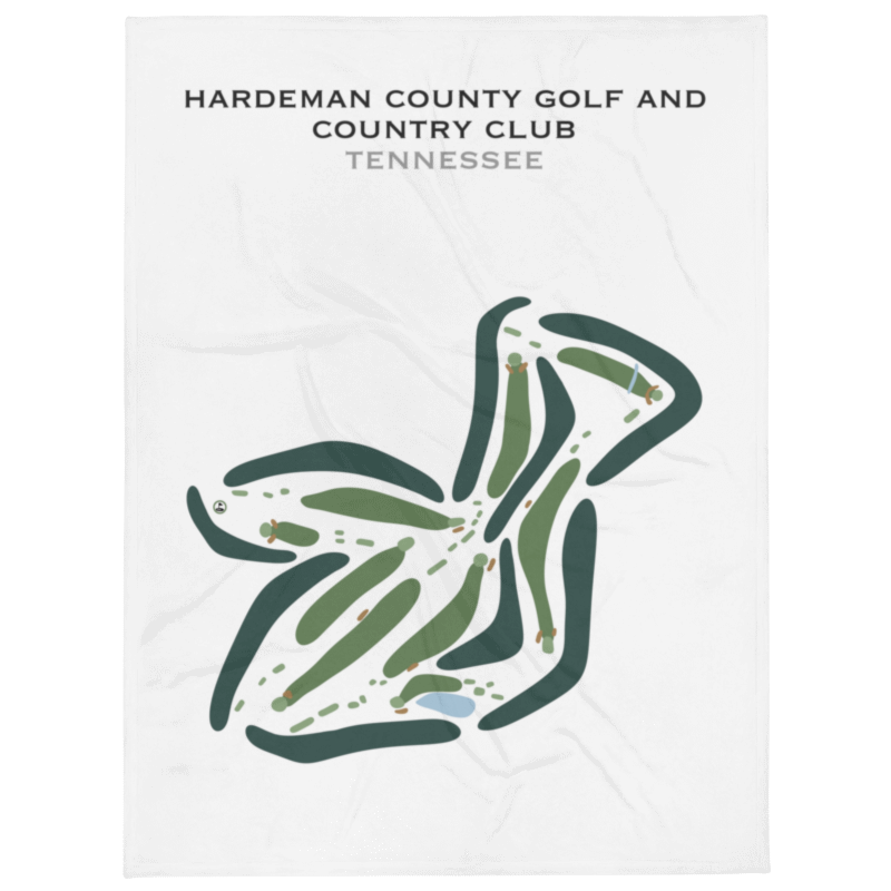 Hardeman County Golf & Country Club, Tennessee - Printed Golf Courses