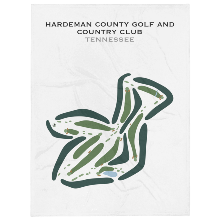 Hardeman County Golf & Country Club, Tennessee - Printed Golf Courses