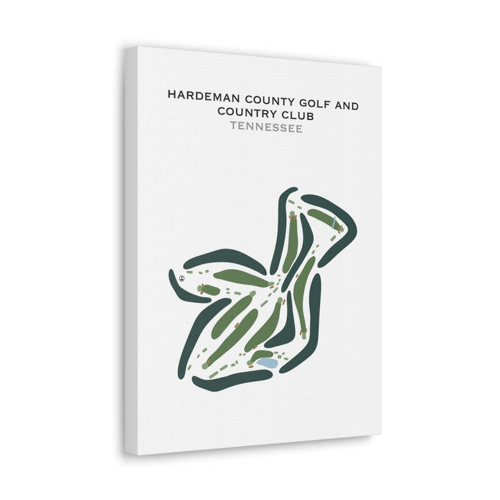 Hardeman County Golf & Country Club, Tennessee - Printed Golf Courses