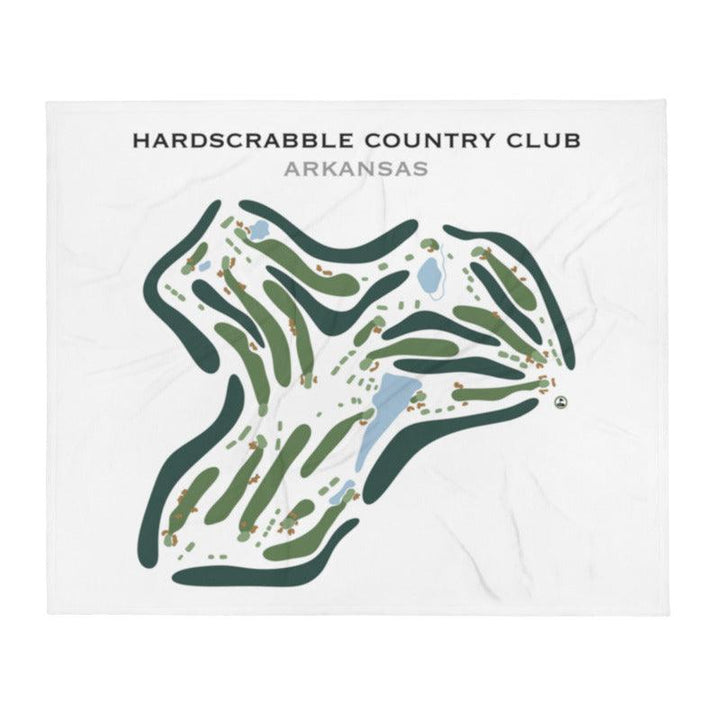 Hardscrabble Country Club, Arkansas - Printed Golf Courses - Golf Course Prints