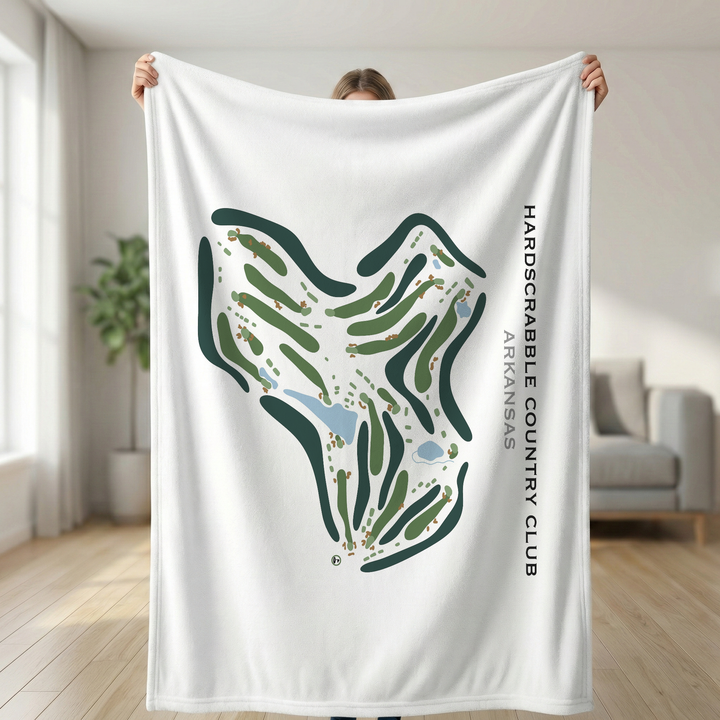 Hardscrabble Country Club, Arkansas - Printed Golf Courses