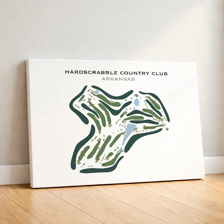 Hardscrabble Country Club, Arkansas - Printed Golf Courses