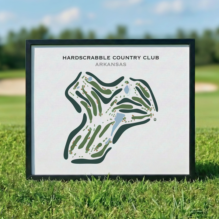 Hardscrabble Country Club, Arkansas - Printed Golf Courses