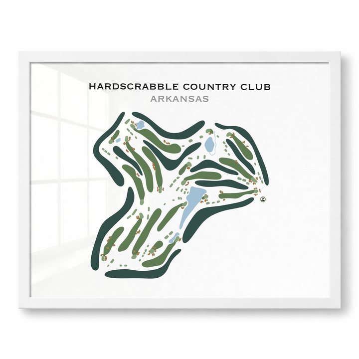 Hardscrabble Country Club, Arkansas - Printed Golf Courses