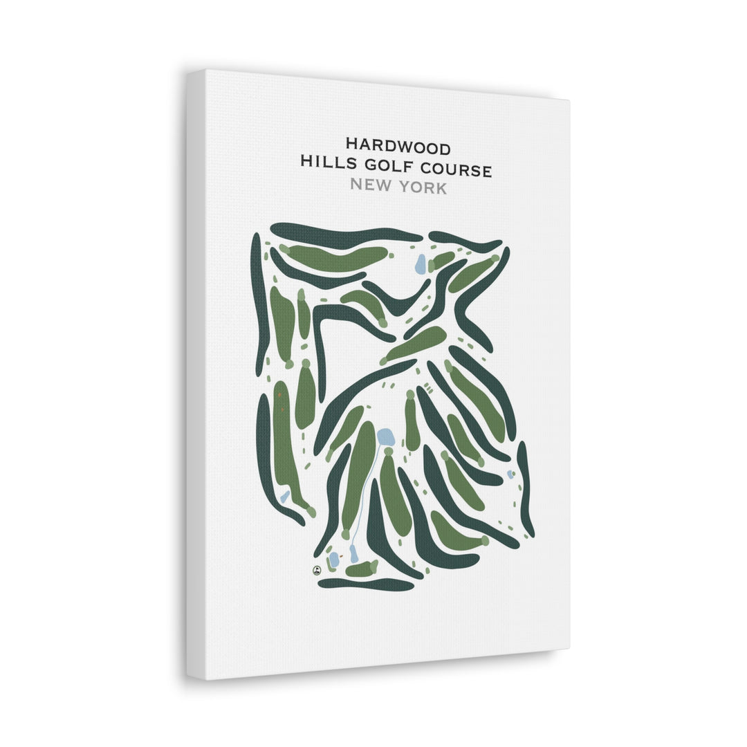 Hardwood Hills Golf Course, New York - Printed Golf Course