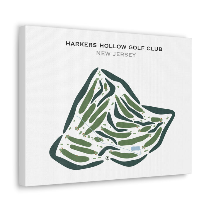 Harkers Hollow Golf Club, New Jersey - Printed Golf Courses