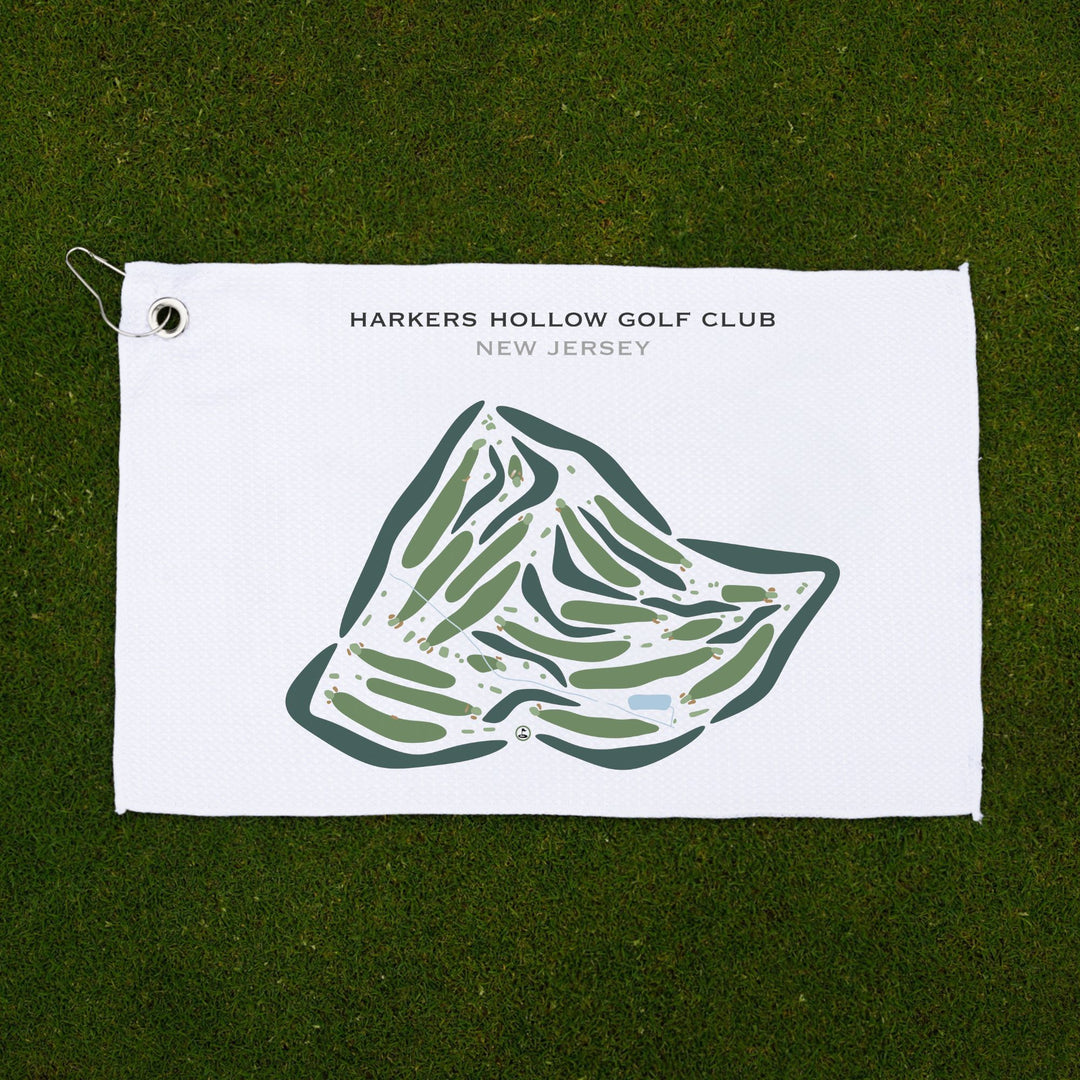 Harkers Hollow Golf Club, New Jersey - Printed Golf Courses