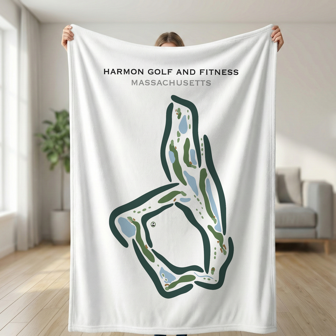 Harmon Golf and Fitness, Massachusetts - Printed Golf Courses