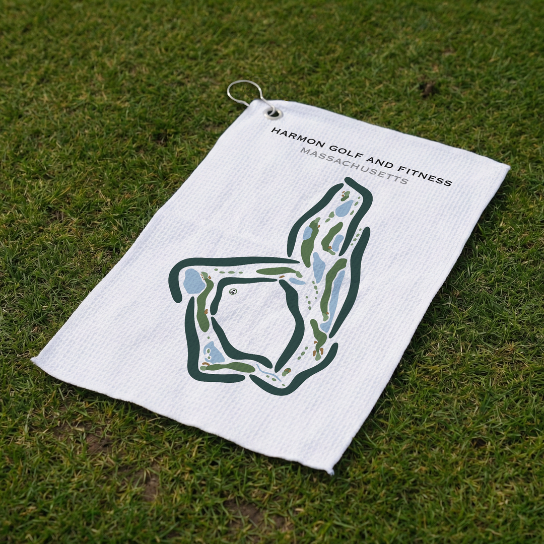 Harmon Golf and Fitness, Massachusetts - Printed Golf Courses