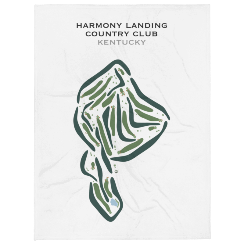 Harmony Landing Country Club, Kentucky - Printed Golf Courses