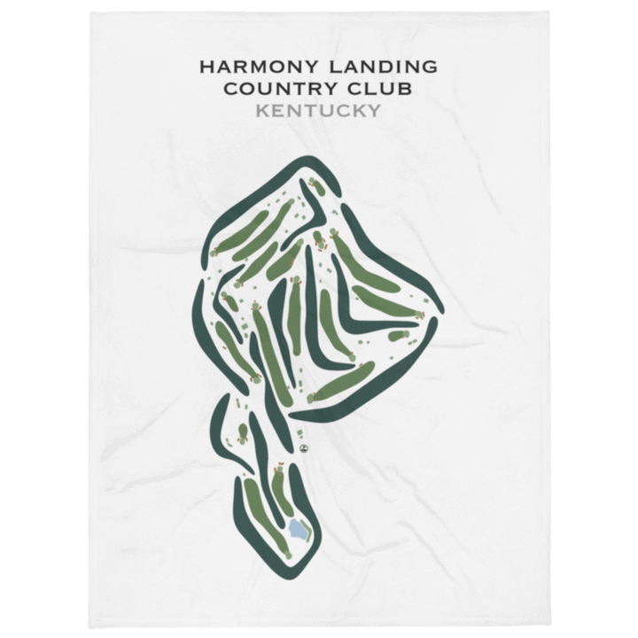 Harmony Landing Country Club, Kentucky - Printed Golf Courses