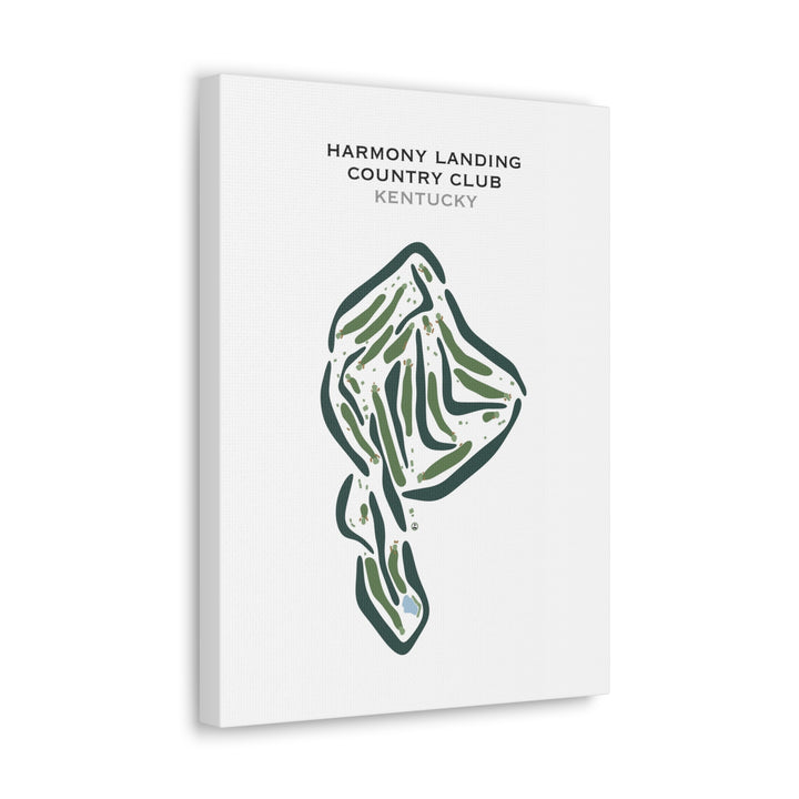 Harmony Landing Country Club, Kentucky - Printed Golf Courses