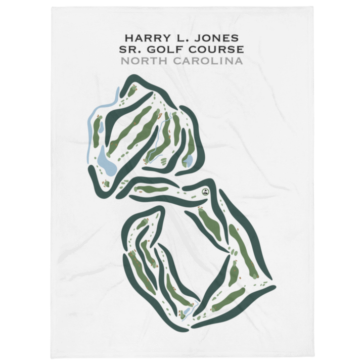 Harry L. Jones Sr. Golf Course, North Carolina - Printed Golf Courses