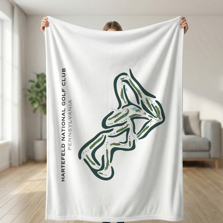 Hartefeld National Golf Club, Pennsylvania - Printed Golf Courses