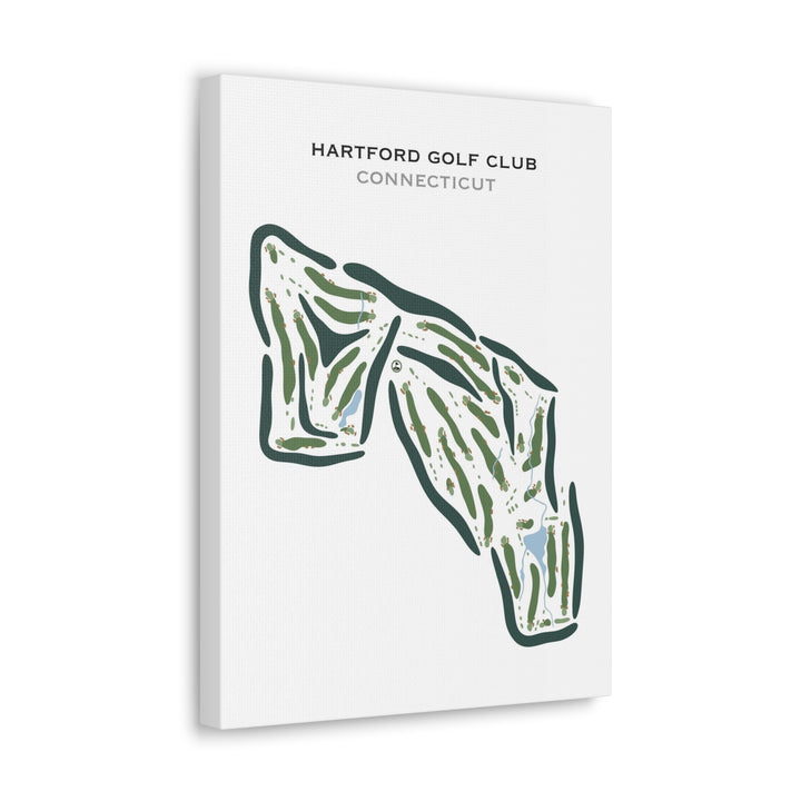 Hartford Golf Club, West Hartford Connecticut - Printed Golf Courses