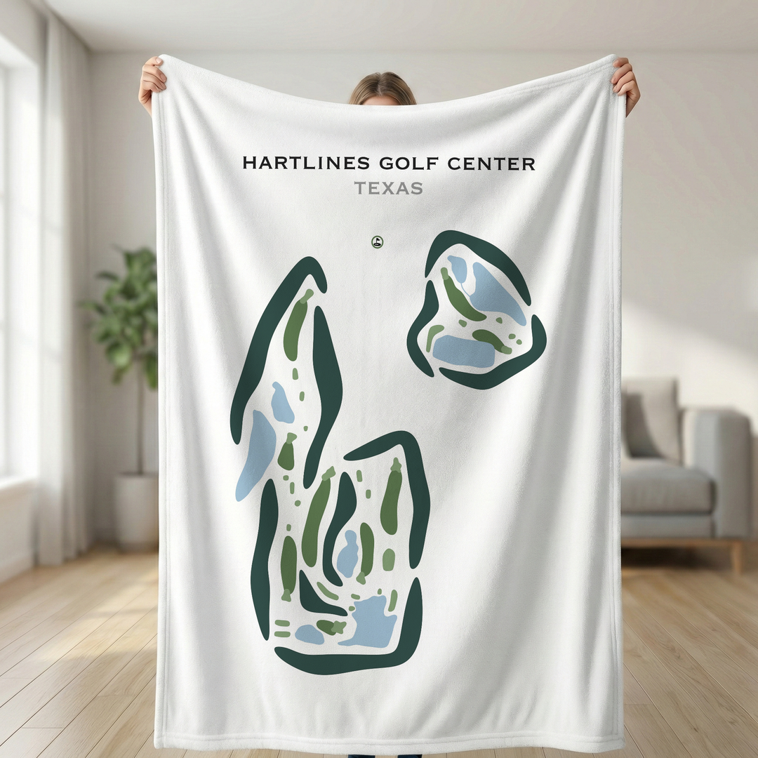 Hartlines Golf Center, Texas - Printed Golf Courses