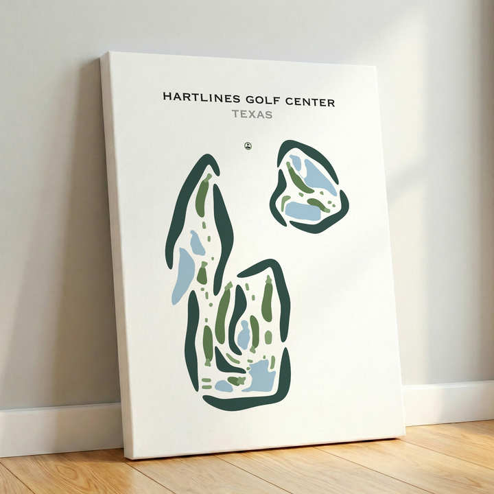 Hartlines Golf Center, Texas - Printed Golf Courses