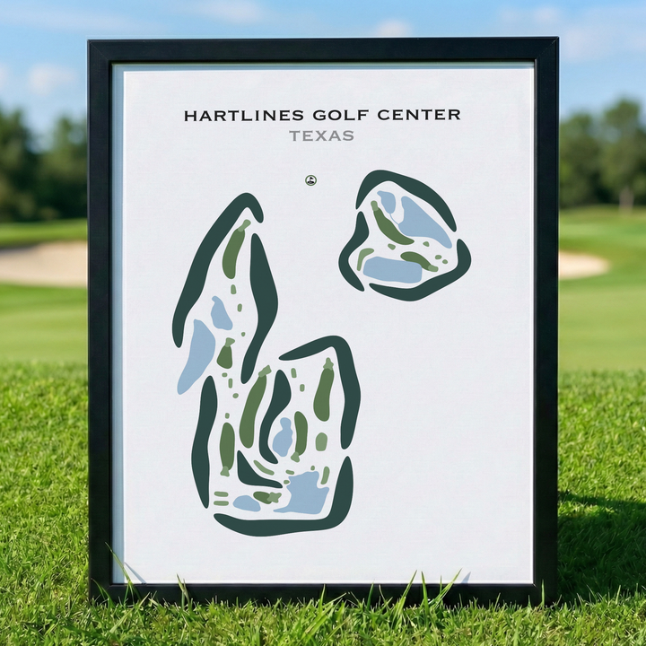 Hartlines Golf Center, Texas - Printed Golf Courses