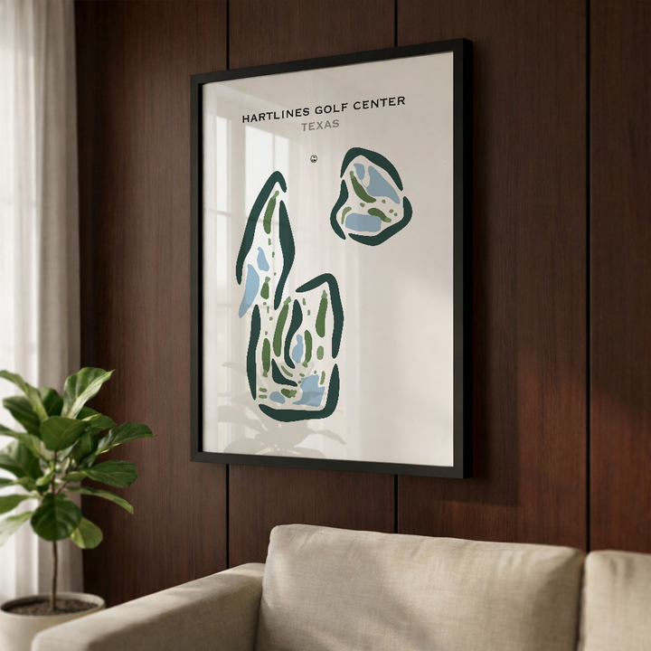 Hartlines Golf Center, Texas - Printed Golf Courses