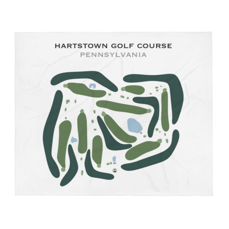 Hartstown Golf Course, Pennsylvania - Printed Golf Courses