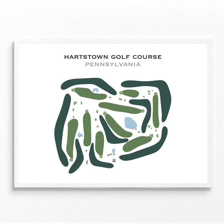 Hartstown Golf Course, Pennsylvania - Printed Golf Courses