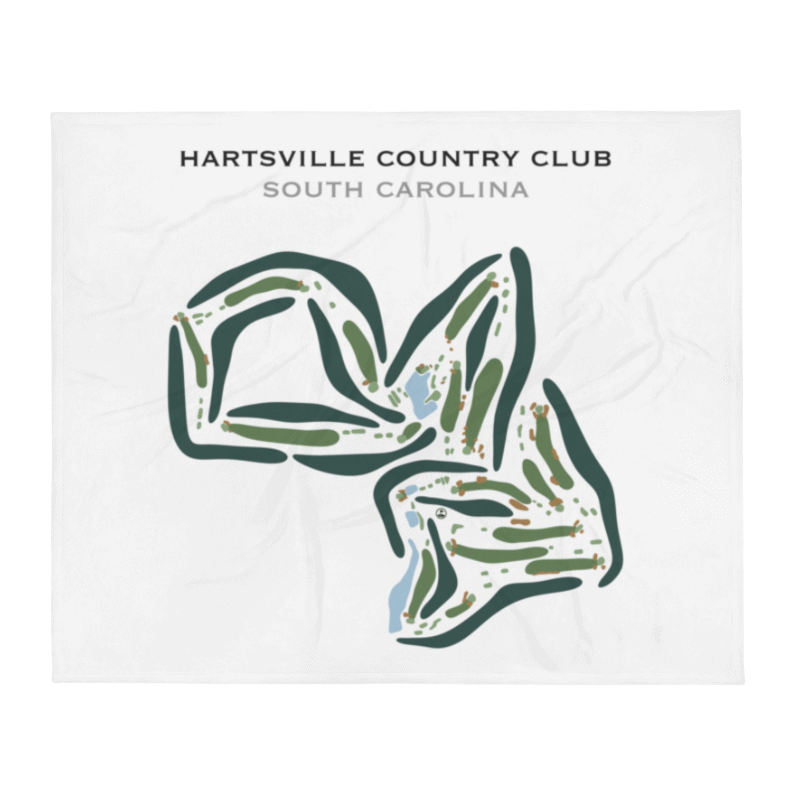 Hartsville Country Club, South Carolina - Printed Golf Courses