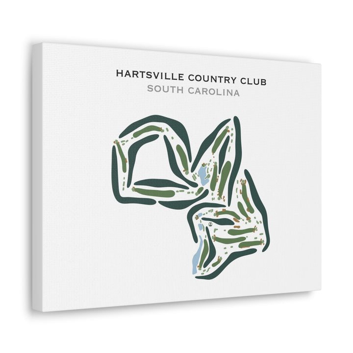 Hartsville Country Club, South Carolina - Printed Golf Courses