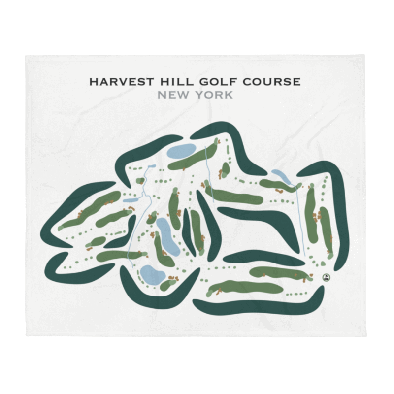 Harvest Hill Golf Course, New York - Printed Golf Courses
