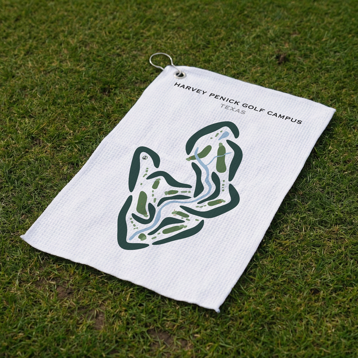 Harvey Penick Golf Campus, Texas - Printed Golf Courses