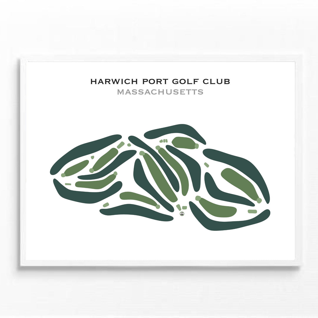 Harwich Port Golf Club, Massachusetts - Printed Golf Courses