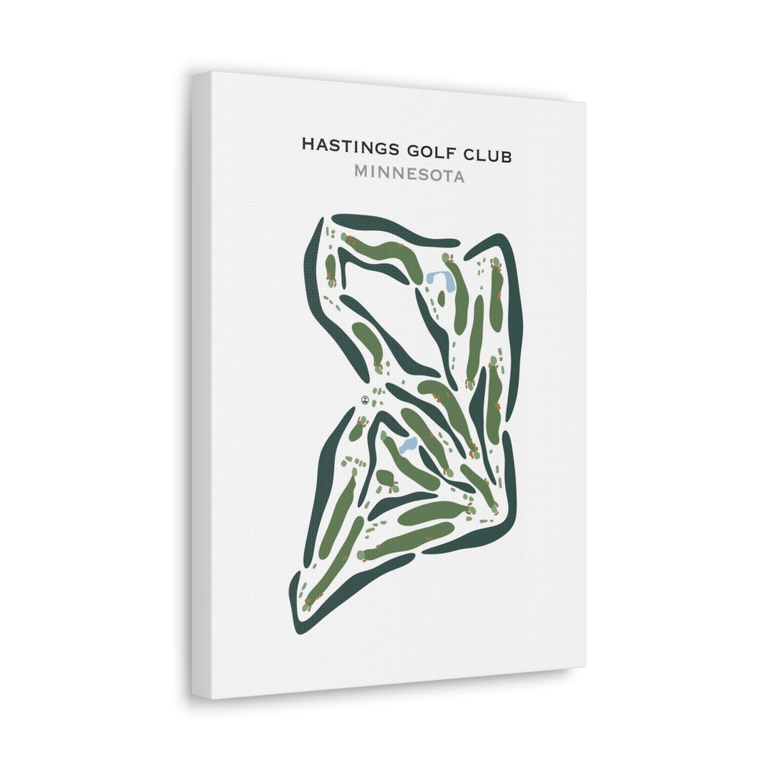 Hastings Golf Club, Minnesota - Printed Golf Courses