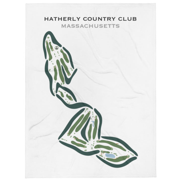 Hatherley Country Club, Massachusetts - Printed Golf Courses