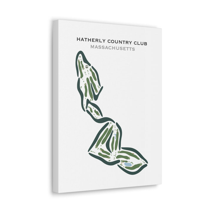 Hatherley Country Club, Massachusetts - Printed Golf Courses