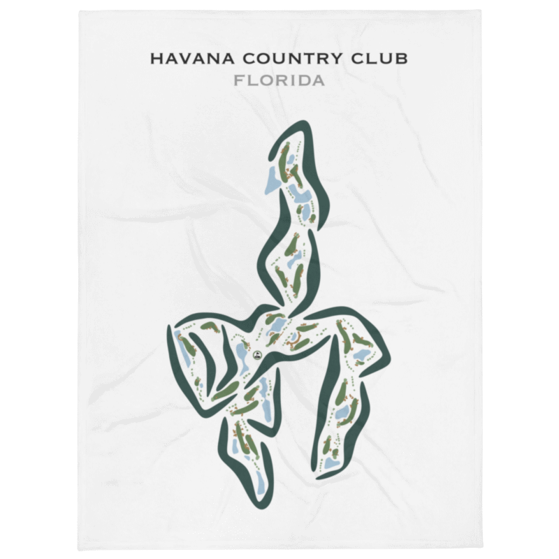 Havana Country Club, Florida - Printed Golf Courses