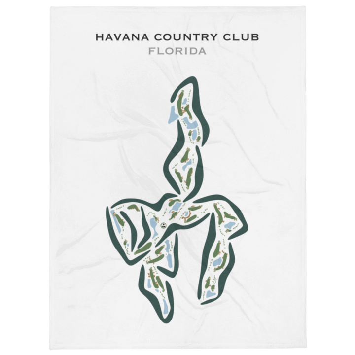 Havana Country Club, Florida - Printed Golf Courses