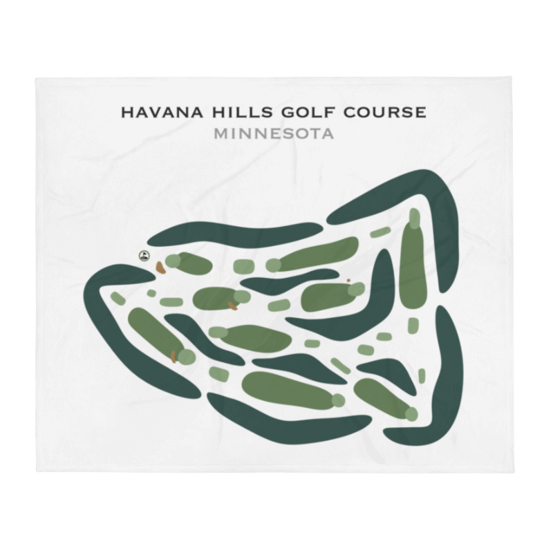 Havana Hills Golf Course, Minnesota - Printed Golf Courses