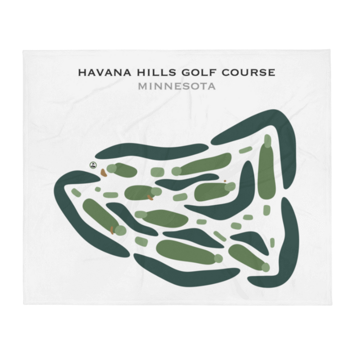 Havana Hills Golf Course, Minnesota - Printed Golf Courses
