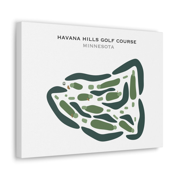 Havana Hills Golf Course, Minnesota - Printed Golf Courses