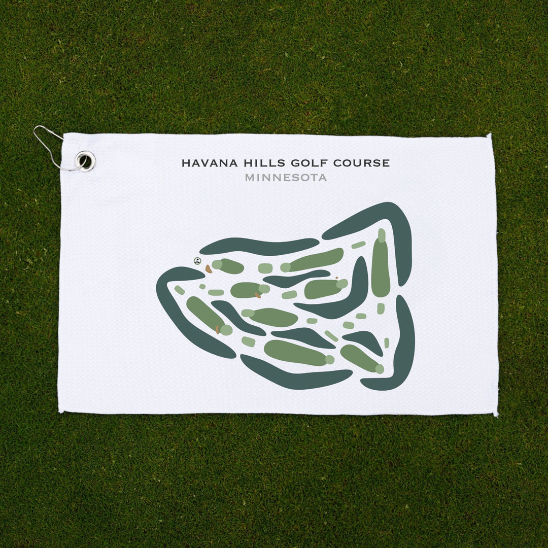 Havana Hills Golf Course, Minnesota - Printed Golf Courses