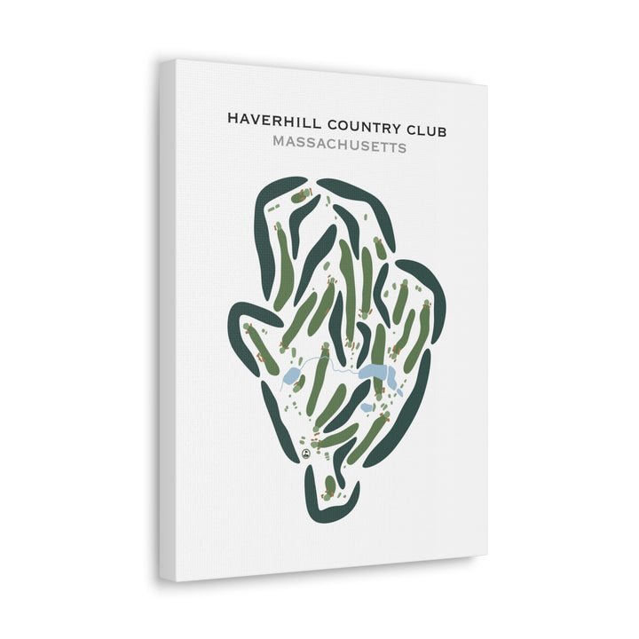 Haverhill Country Club, Massachusetts - Printed Golf Courses