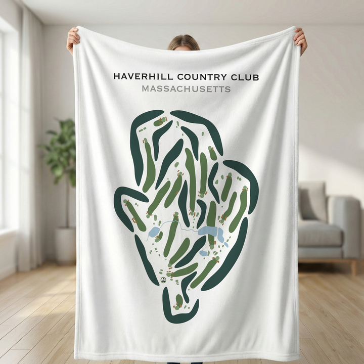Haverhill Country Club, Massachusetts - Printed Golf Courses