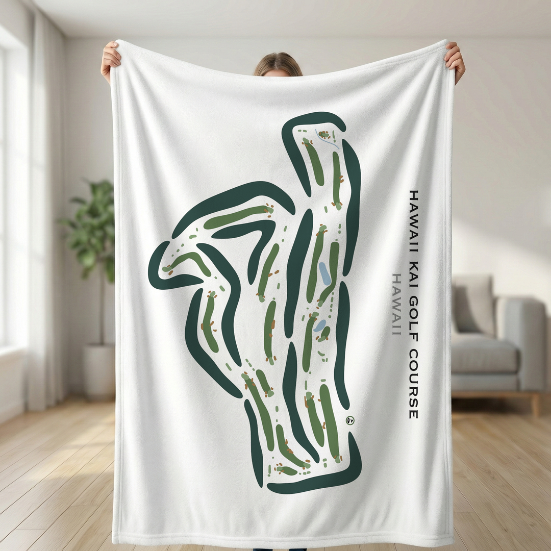 Hawaii Kai Golf Course, Hawaii - Printed Golf Courses