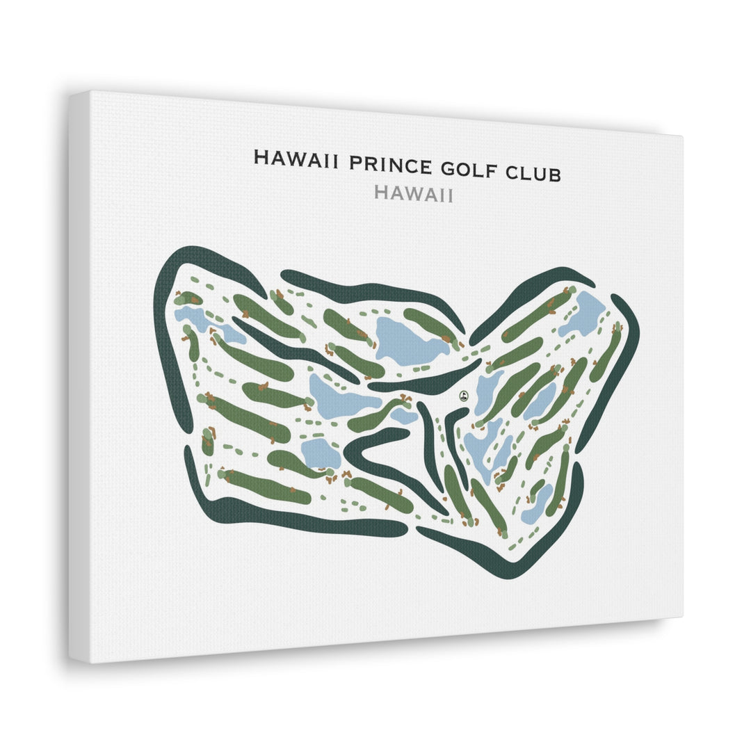 Hawaii Prince Golf Club, Hawaii - Printed Golf Courses