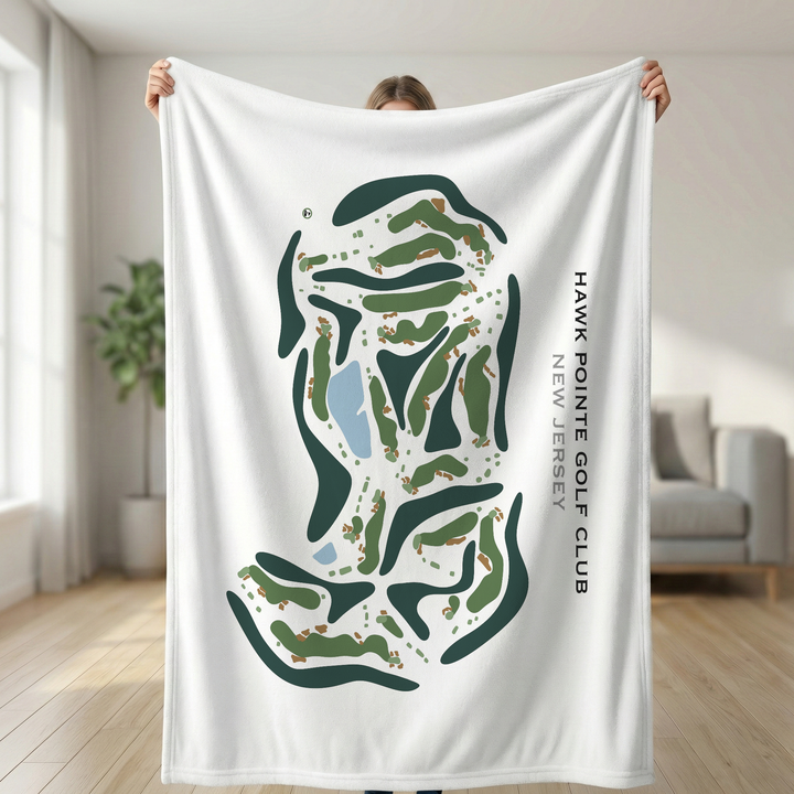 Hawk Pointe Golf Club, New Jersey - Printed Golf Course