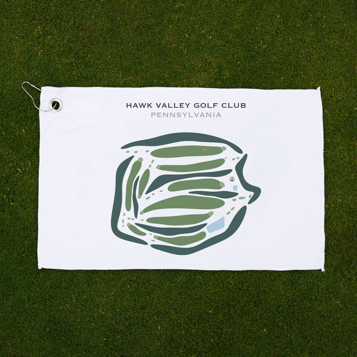 Hawk Valley Golf Club, Pennsylvania - Printed Golf Courses