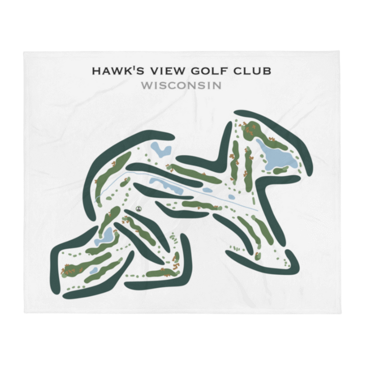 Hawk's View Golf Club, Wisconsin - Printed Golf Courses